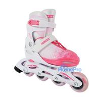 Roces Jokey X Girl regulējamās skrituļslidas 38-41 Baltas Rozā Violetas