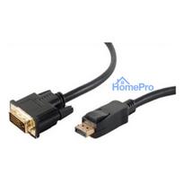 DisplayPort 1.2 DVI-D (ST-ST) 2m Adapterkabel Schwarz