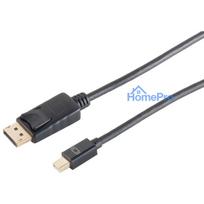 Mini DisplayPort 1.2 DisplayPort 1.2 (ST-ST) 2m Adapterkabel Schwarz