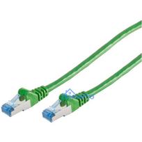 Patchkabel CAT6a RJ45 S / FTP PiMF 5m Grün