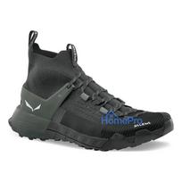 SALEWA Wildfire NXT Knit Shoes Onyx Dark Olive