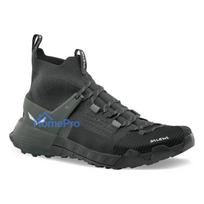 Salewa Wildfire NXT Knit Women's Approach Shoes - Onyx / Dark Olive - UK 6.5 (EU 40)
