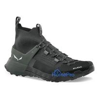 Salewa Wildfire NXT Knit Shoes Onyx Dark Olive