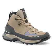 SALEWA Puez Leather Mid PTX Women Hiking Boots Onyx UK 5.5
