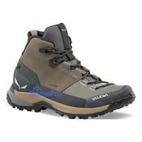 SALEWA Puez Leather Mid PTX Women's Hiking Boots - Bungee Cord / Onyx