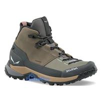 Salewa Puez Leather Mid PTX Women's Hiking Boots - Bungee Cord / Onyx - UK 6 (EU 39)