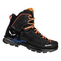 Salewa vīriešu MTN Trainer 2 Mid GTX pārgājienu zābaki Onyx / Black UK 11 (EU 46)