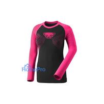 SALEWA Women's Dynafit Speed Dryarn Long Sleeve Tee - Pink Glo