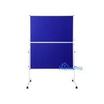 SpeaKa Professional Moderācijas tāfele SP-PB-B01 zils filcs 1250 x 1850 mm salokāma ar ritentiņiem abpusēja SP-12058196