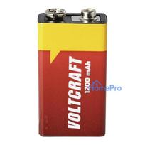 VOLTCRAFT VC-9V-Li-1200mAh 9 V litija bloka baterija 1200 mAh 9 V 1 gab. (VC-13469240)