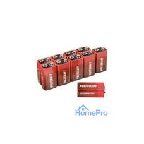 VOLTCRAFT 6LR61 9 V Bloka baterija, sārma-mangāna, 550 mAh, 9 V, 10 gab. (VC-12629385)