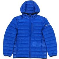 Champion vīriešu Powerblend Fleece pilna rāvējslēdzēja kapuces jaka zila 220340 BS008 M
