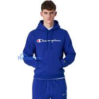 Champion vīriešu kapuces sporta krekls zilā krāsā 220253 BS008 S