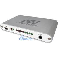 ESI Maya44 USB+ 4-in / 4-out USB 2.0 audio interfeiss ar MIDI un +48V fantoma barošanu