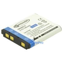 2-Power akumulators digitālajai kamerai 3.7V 600mAh