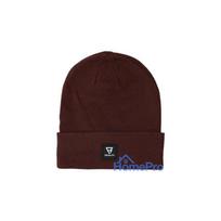 Brunotti Tignes 2.0 Unisex Beanie Cepure - Tumši sarkana - Viens izmērs