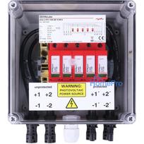 DEHN Generator savienojumu sadales kārba Type 2 IP65 2 MPPT 1 virkne uz MPPT līdz 1100 V DC (900924)