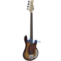 DIMAVERY MM-501 elektriskā basģitāra, bezdelīgu (fretless), tabakas krāsā 26222080