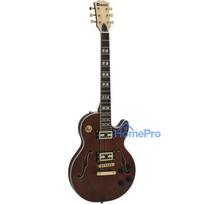 DIMAVERY LP-600 elektriskā ģitāra, brūna 26215181