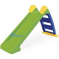 DOLU Green Slide 3031 - 3 pakāpju bērnu slidkalniņš ar platiem pakāpieniem un margām, iekštelpām / ārtelpām, 25 kg ietil