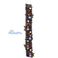 EUROPALMS rožu virtene ar LED, 120 cm, balta 83330320