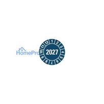 HEIN Industrieschilder apskates uzlīmes 2027, zilas, pašlīmējošas plēves, apaļas 20 mm, 500 gab. rullī 189463