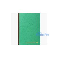 Le Dauphin Schedule Ledger Book A4, 96 lappuses, 12 kolonnas, zaļš vāks 39721D