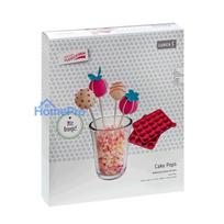 LURCH Cake Pop veidne, silikona, 20 vietu, sarkana, 23,0 x 18,5 cm 83027