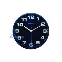NeXtime Dash Blue sienas pulkstenis 3053bl, Ø 35 cm, Zils