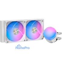 Ocypus Delta L24 ARGB V2 White 240mm šķidruma CPU dzesētājs
