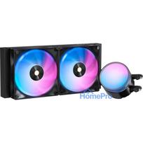 Ocypus Delta L24 ARGB V2 240mm šķidruma dzesētājs CPU - melns