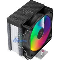 OCYPUS Gamma A40 ARGB Digital CPU gaisa dzesētājs - melns, 120mm PWM ventilators, 180W TDP, digitālais displejs