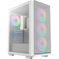 Ocypus Gamma C60 ARGB White mid-tower korpuss ar rūdītu stiklu