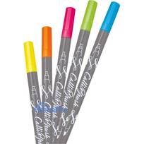 ONLINE USV 5 ONLINE Calli.Brush Double Neon Brush-Pens Assorted Colours (19078)