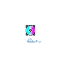 120mm PC korpusa ventilators PCCOOLER HALO-RGB, 1000-2000 RPM, RGB apgaismojums