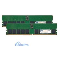 PHS-memory 96GB (2x48GB) komplekts RAM saderīgs ar HP Z2 G1i SFF DDR5 UDIMM ECC 5600MHz PC5-44800E (SP582805)