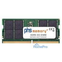 PHS-memory 32GB DDR5 SO-DIMM 5600MHz PC5-44800S operatīvā atmiņa priekš Acer TravelMate P2 P216-51-G2-TCO-77RK (SP622438