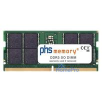 PHS-memory 32GB DDR5 SO-DIMM 5600MHz PC5-44800S Non-ECC Unbuffered CL46 262-pin Dual Rank klēpjdatora atmiņas modulis As