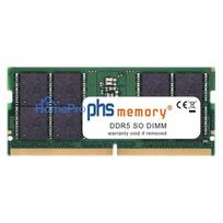 PHS-memory 16GB DDR5 SO-DIMM 5600MHz PC5-44800S portatīvā datora RAM atmiņa Asus VivoBook S3607VA-RP145 (SP621589)