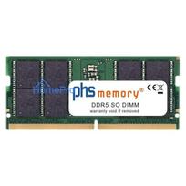 PHS-memory 16GB DDR5 SO-DIMM 5600MHz PC5-44800S RAM modulis Acer TravelMate P4 P416-54-TCO-77ZV (SP622521)