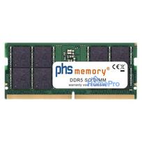 PHS-memory 16GB DDR5 5600MHz SO-DIMM atmiņa Asus ExpertBook P3605CVA-MB0198W SP621502