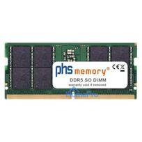 PHS-memory 16GB DDR5 SO-DIMM 5600MHz PC5-44800S atmiņas modulis Acer TravelMate P2 P216-51-G2-TCO-77RK (SP622437)