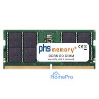 PHS-memory 16GB DDR5 SO-DIMM 5600MHz PC5-44800S CL46 Non-ECC Unbuffered klēpjdatora atmiņa priekš Asus ExpertBook P3605C