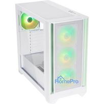 SILENTWARE Flow 110 ARGB White Tempered Glass Mid-Tower Case