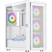 PC korpuss Silentware Air 100 White — mid-tower ATX saderīgs, balts