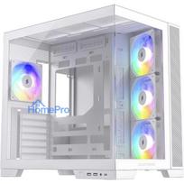 PC korpuss Silentware View A-RGB White VIEWWHITE - vidējais tornis ar A-RGB apgaismojumu, balts
