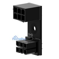 Singularity 6-Pin PCIe 180° Adapter U+D GPU / PCIe barošanas kabeļiem (SC-A-PCIE6-UD)