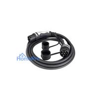 Sygonix SY-5836548 Type 2 uz Type 2 elektromobiļa uzlādes kabelis 7 m 11 kW 20 A 3-fāžu IP65 melns