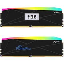 V-Color Manta XFinity+ aRGB 32GB (2 x 16GB) DDR5-6400 CL32 atmiņas komplekts galddatoram, Intel XMP 3.0 / AMD EXPO, meln
