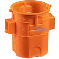 SIMET S60GF Virsmas montāžas sadales kārba, savienojama, īpaši dziļa, 60 mm, oranža